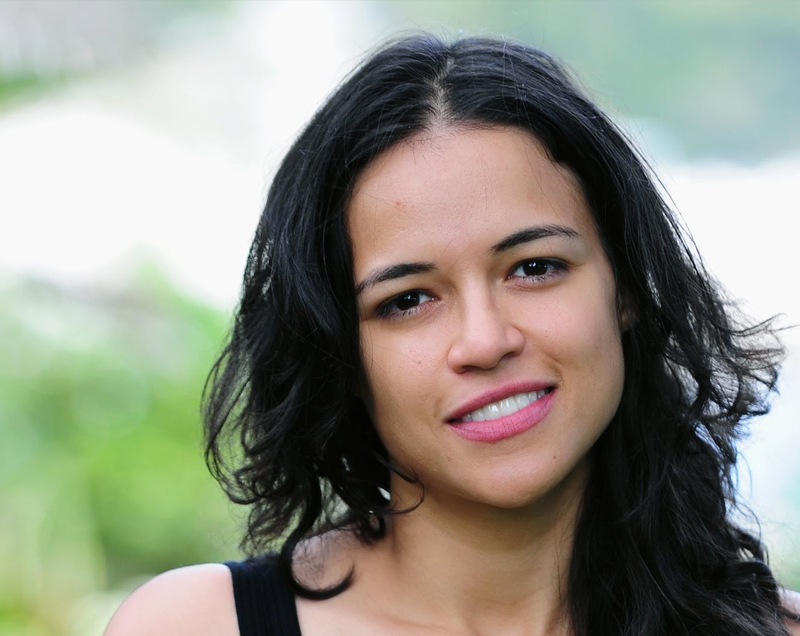 Michelle Rodriguez in Mongolia